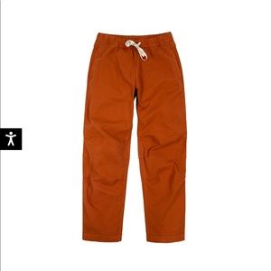 NWT Topo Designs Dirt Pants Brick